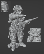 Col. Muller US Paratroopers NCO