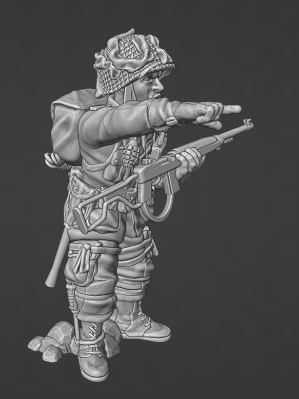 Col. Muller US Paratroopers NCO