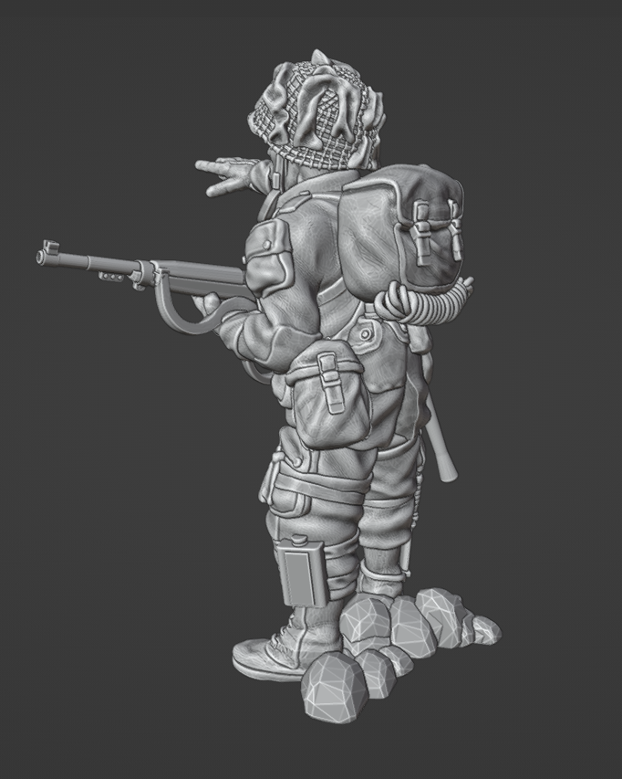 Col. Muller US Paratroopers NCO