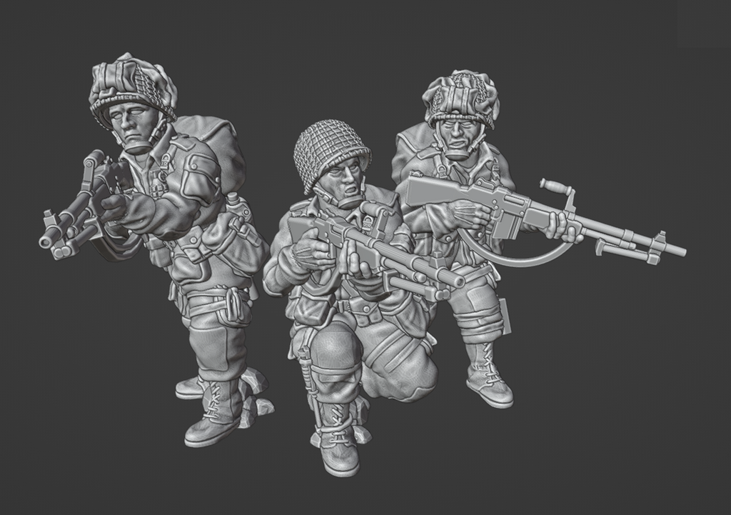 Col.Muller US Airborne Paratroopers BAR Team