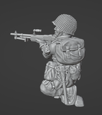 Col.Muller US Airborne Paratroopers BAR Team