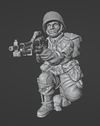 Col.Muller US Airborne Paratroopers BAR Team