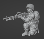 Col.Muller US Airborne Paratroopers BAR Team