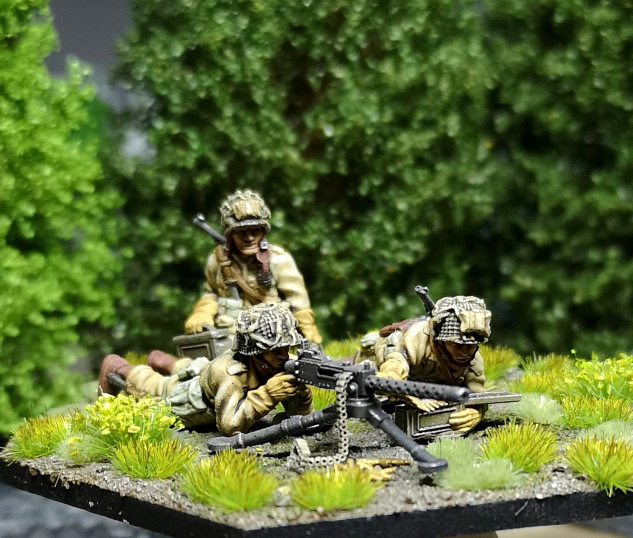Col. Muller US Paratroopers MMG M1919 .30 Caliber