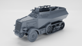 WG3D Halftrack Unic 304(f) Schutzenpanzer Wagen (Germany, WW2)