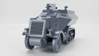 WG3D Halftrack Unic 304(f) Schutzenpanzer Wagen (Germany, WW2)