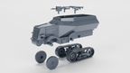 WG3D Halftrack Unic 304(f) Schutzenpanzer Wagen (Germany, WW2)