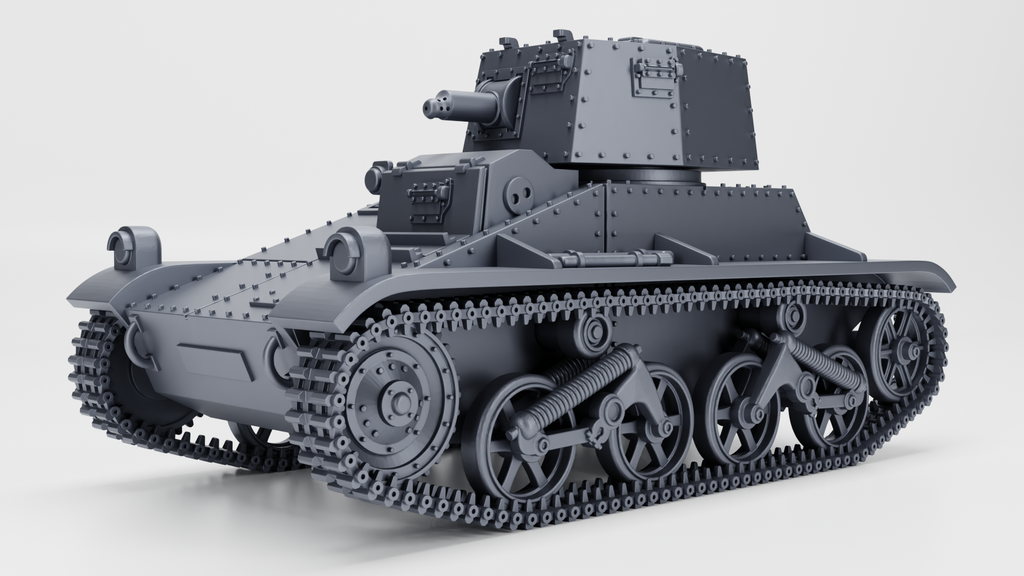 WG3D Vickers Light Tank Dutchman (M1936 Dutchman) (KNIL+UK, Interwar+WW2)