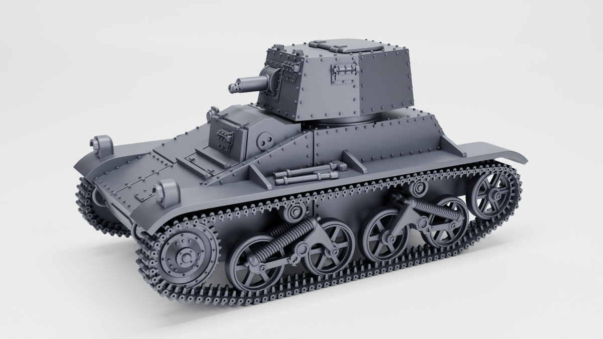 WG3D Vickers Light Tank Dutchman (M1936 Dutchman) (KNIL+UK, Interwar+WW2)