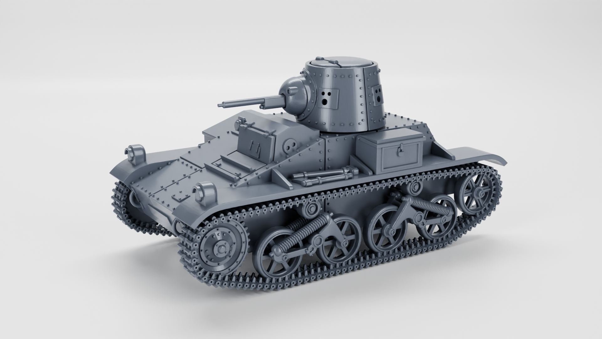 WG3D Vickers Light Tank T-15 (UK+Belgium, 1935, Interwar+WW2)