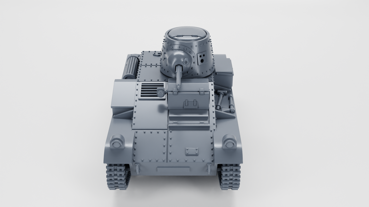 WG3D Vickers Light Tank T-15 (UK+Belgium, 1935, Interwar+WW2)
