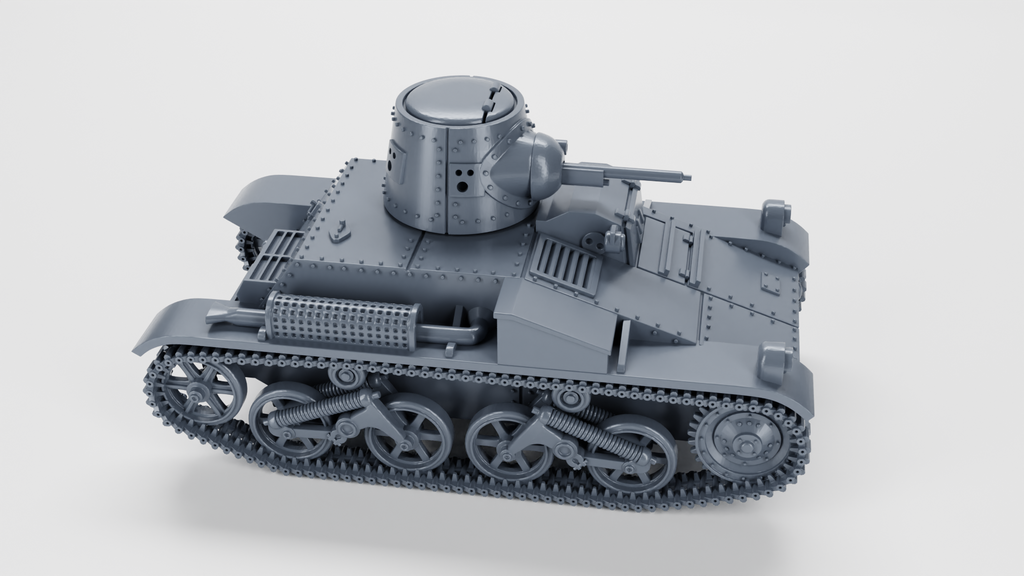 WG3D Vickers Light Tank T-15 (UK+Belgium, 1935, Interwar+WW2)