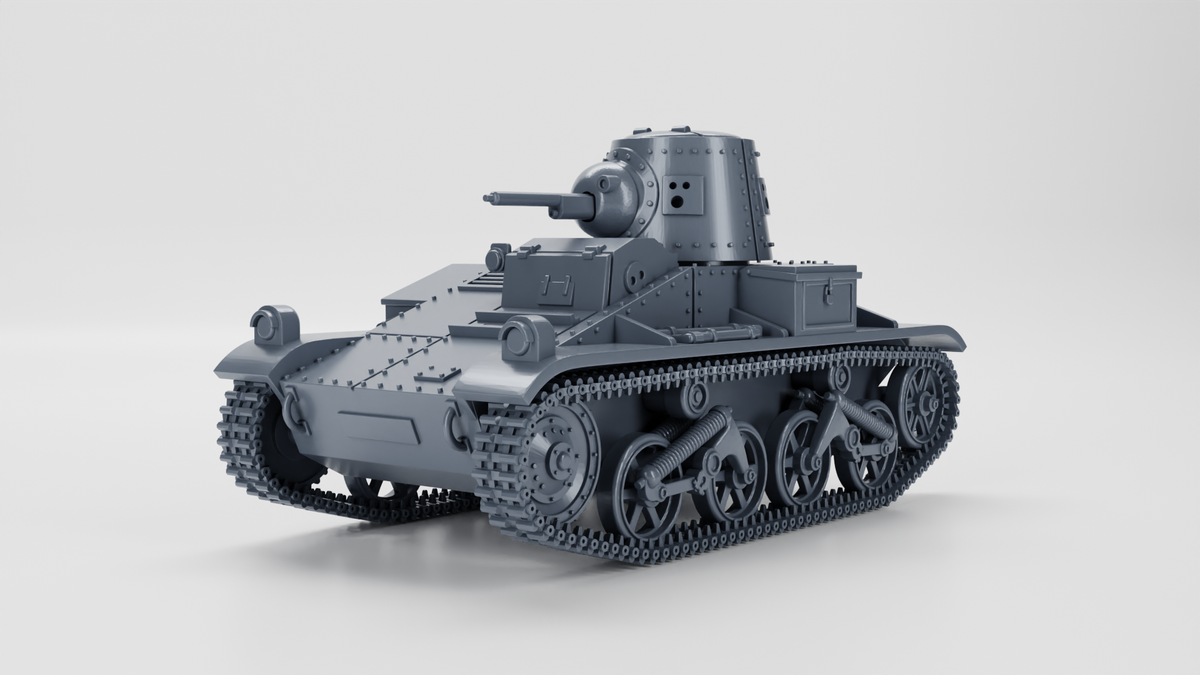 WG3D Vickers Light Tank T-15 (UK+Belgium, 1935, Interwar+WW2)