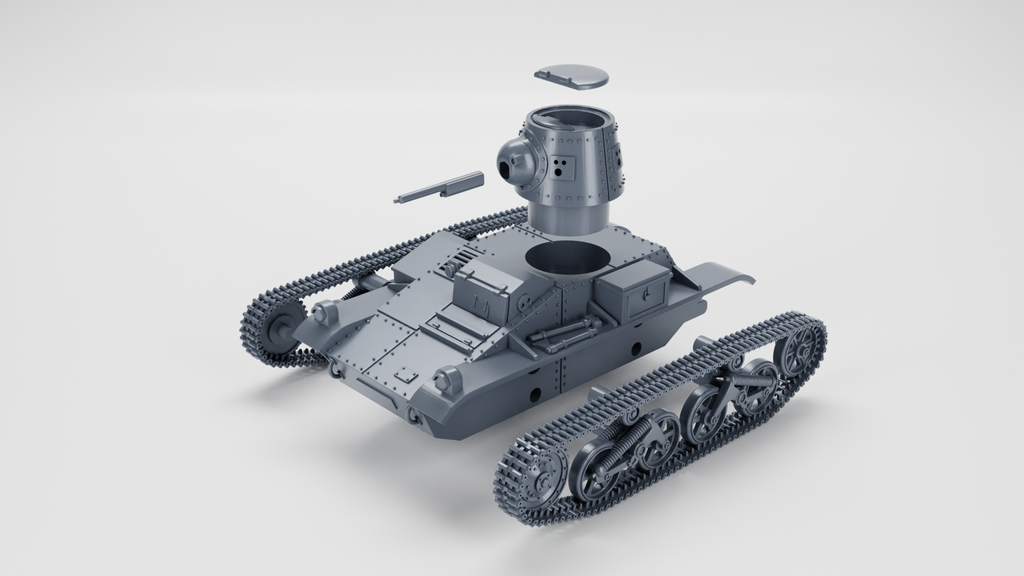 WG3D Vickers Light Tank T-15 (UK+Belgium, 1935, Interwar+WW2)