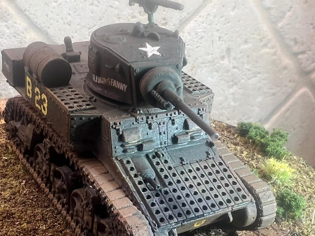 WG3D M3A1 Stuart with hull-mounted flamethrower (US, WW2)
