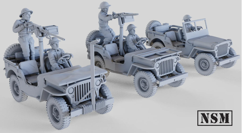 NSM Willys Jeep - (UK, WW2)