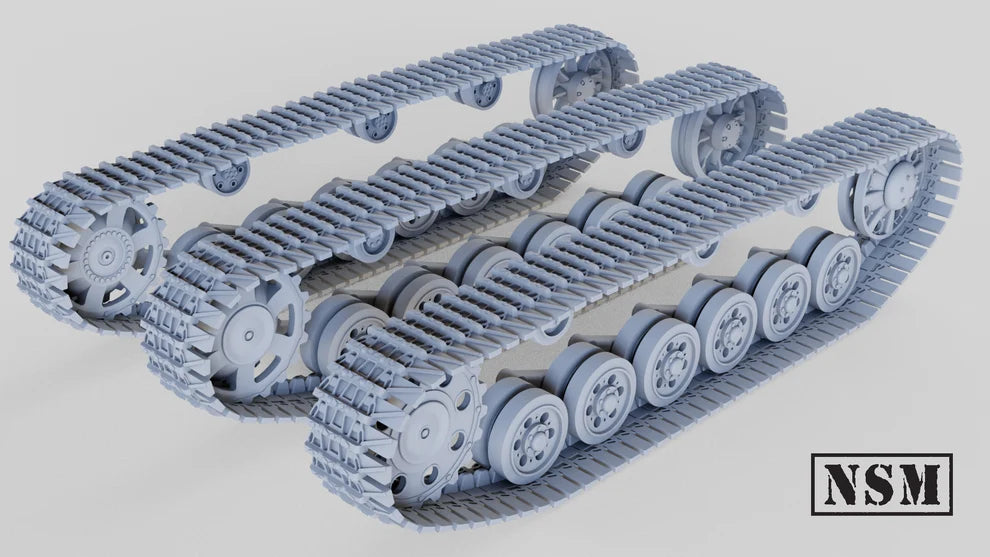 NSM Winterketten Tracks for Panzer III and Stug III (Germany, WW2)