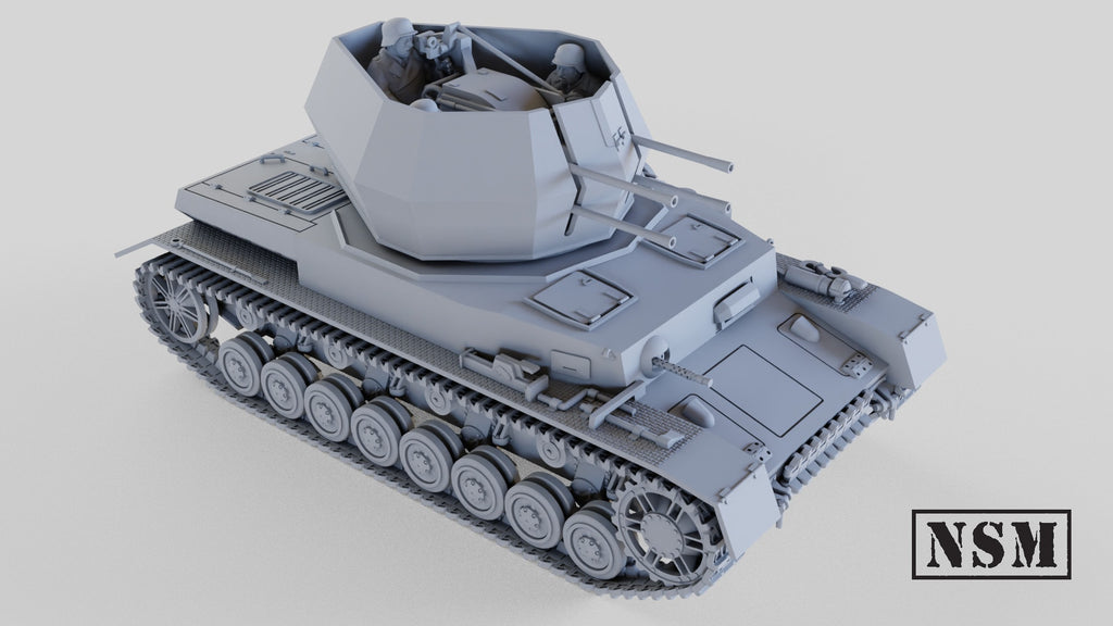 NSM Flakpanzer III & IV Ostwind (Germany, WW2)