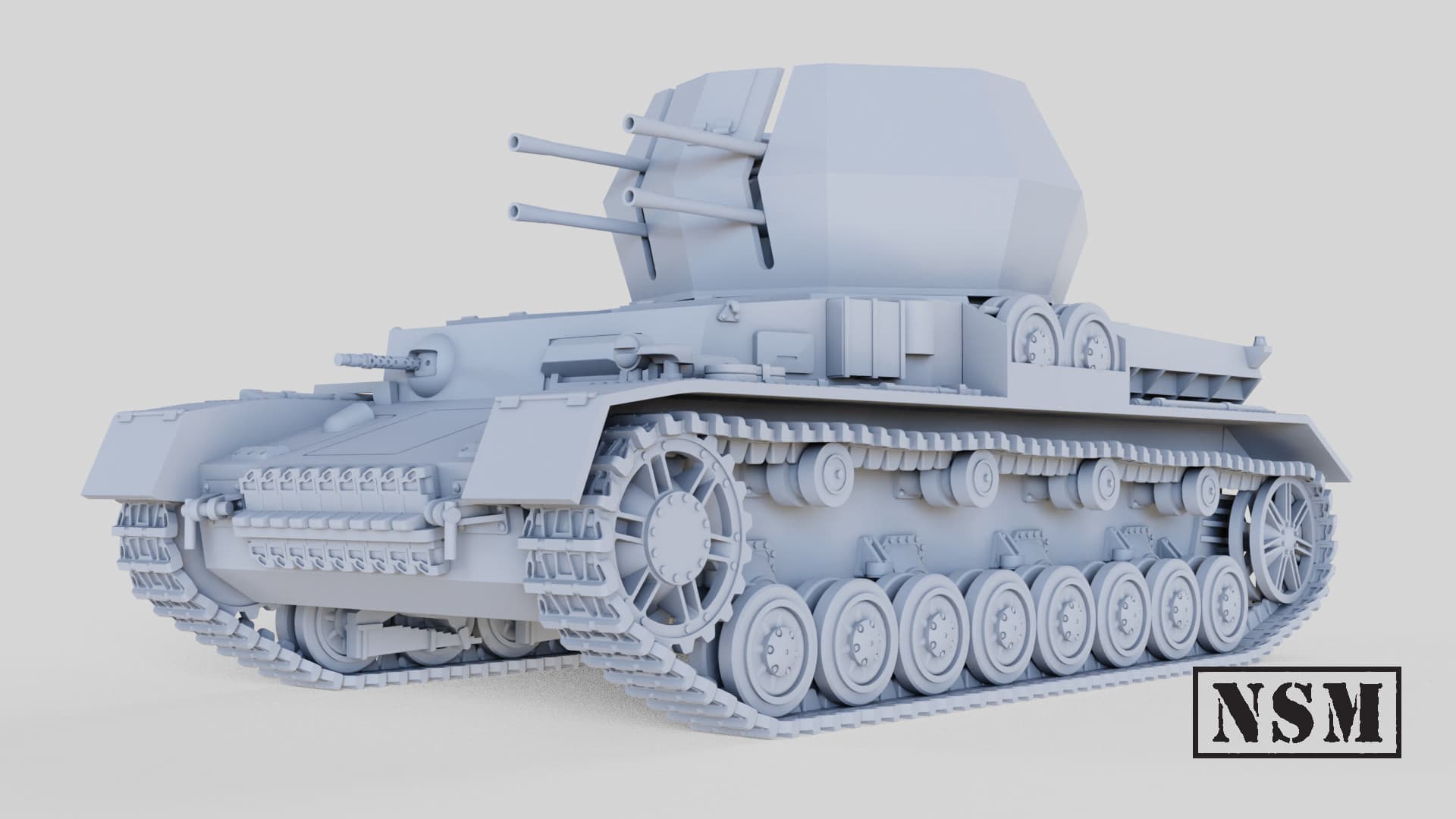 NSM Flakpanzer III & IV Ostwind (Germany, WW2)