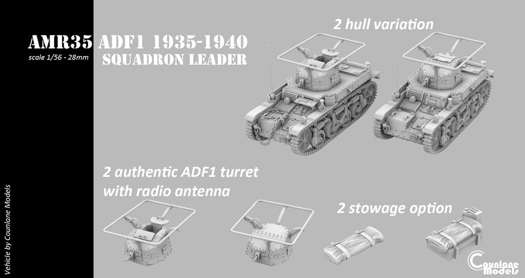 Counlane AMR35 ADF1 (Squadron Leader) (France, WW2)