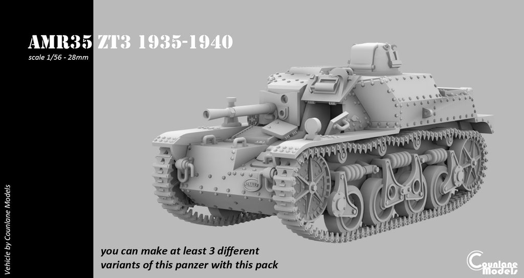 Counlane AMR35 ZT3 (France, WW2)