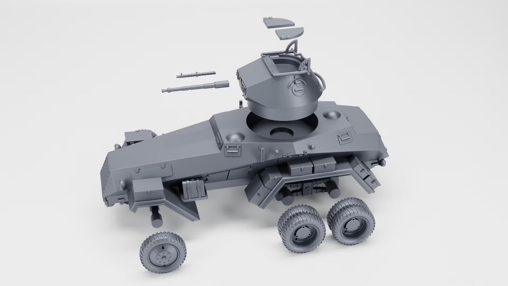 WG3D Sd.Kfz.231 (6-Rad) Heavy Armoured Car (Germany, WW2)