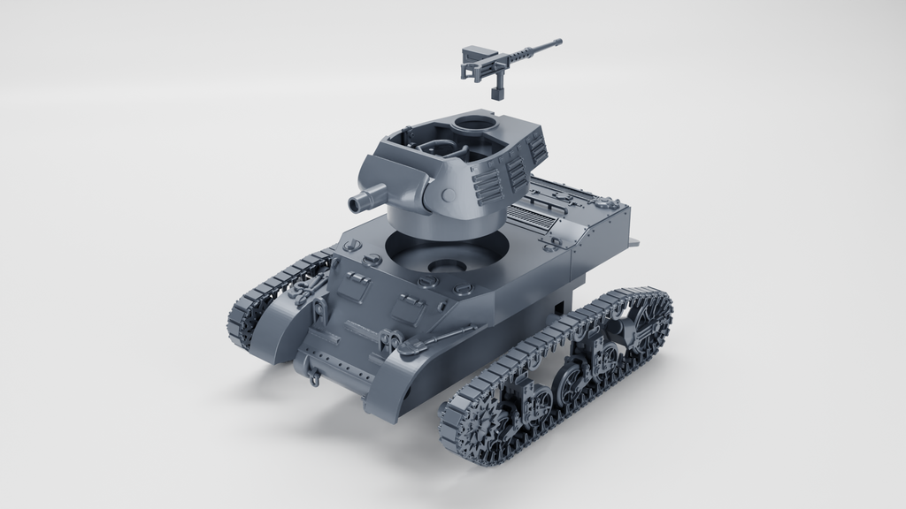 WG3D  M8 Scott Howitzer Motor Carriage (US, WW2)