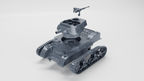 WG3D  M8 Scott Howitzer Motor Carriage (US, WW2)