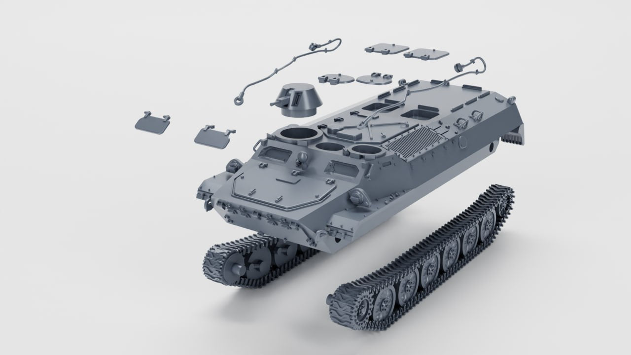 WG3D MT-LB (APC) (USSR, Cold War)