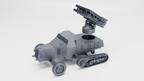 WG3D Halftrack S307 (f) Vielfachwerfer (multiple launcher) (Germany+France, WW2)