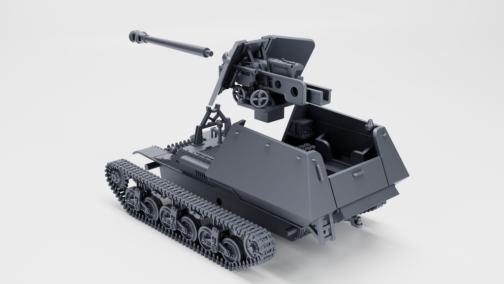 WG3D MARDER I 7.5 cm Pak 40 auf Sfl. Lorraine Schlepper (Sd.Kfz.135) (Germany, WW2)