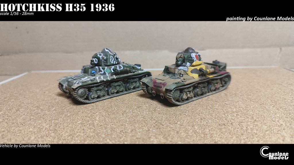 Counlane Hotchkiss H35 1936 (France, WW2)