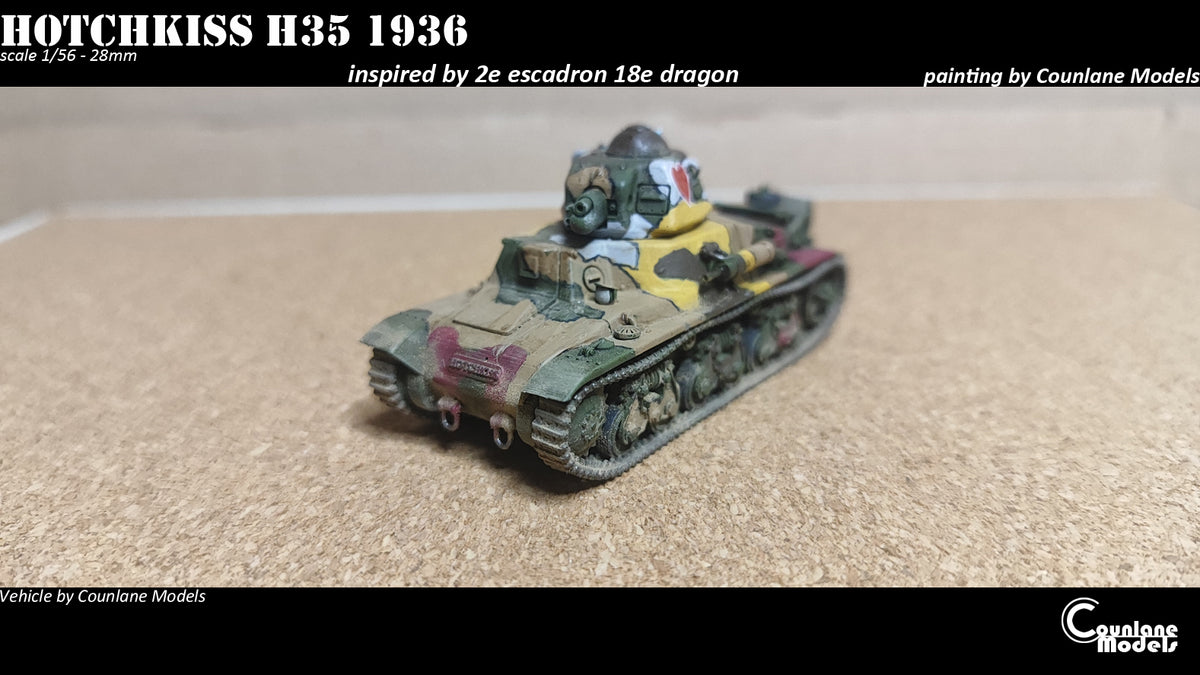 Counlane Hotchkiss H35 1936 (France, WW2)