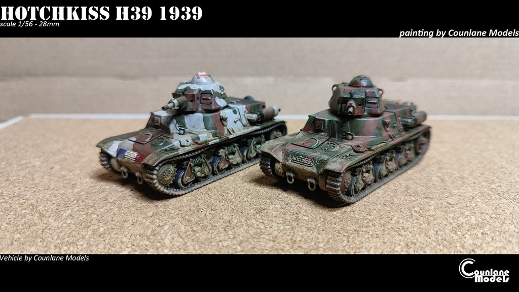 Counlane Hotchkiss H39 1939 (France, WW2)