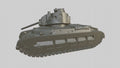 WG3D Matilda II Destroyed Tank (UK, WW2)