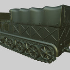 WG3D Halftrack Artillery Tractor Sd.Kfz.9 - Famo (Germany, WW2)