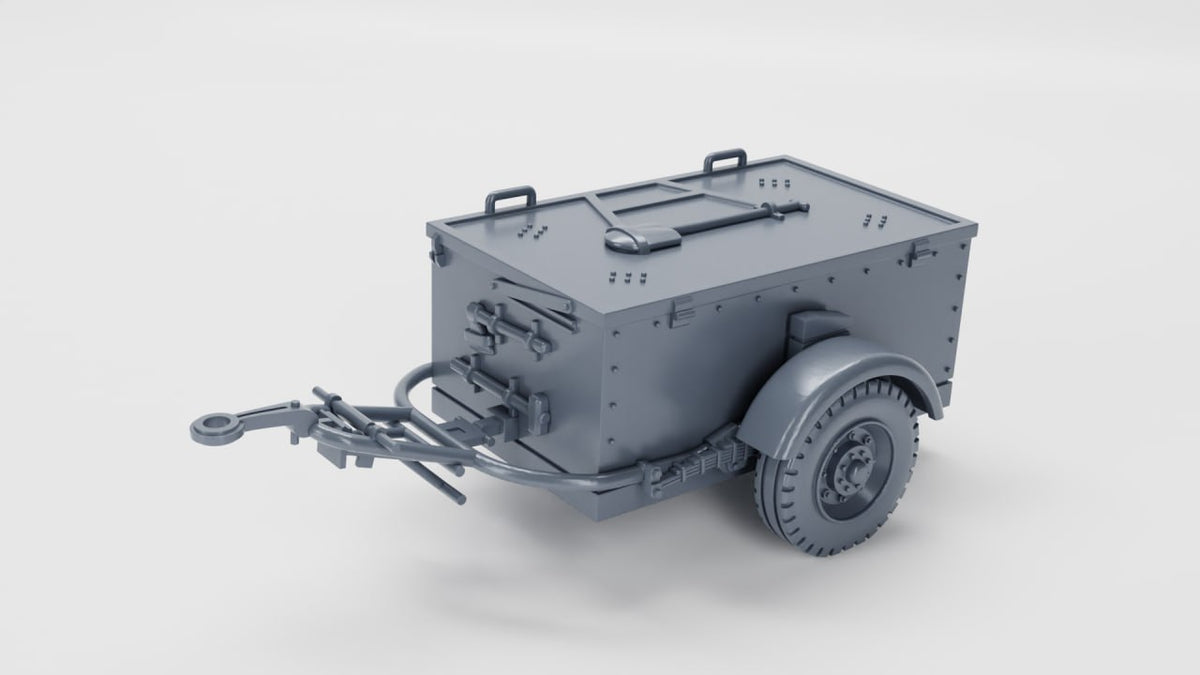 WG3D Sd Ah 51 ammunition trailer (Germany, WW2)