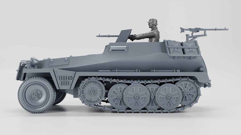 WG3D Halftrack Sd.Kfz.250/1 Leichter Schützenpanzerwagen (Germany, WW2)