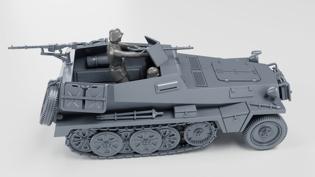 WG3D Halftrack Sd.Kfz.250/1 Leichter Schützenpanzerwagen (Germany, WW2)