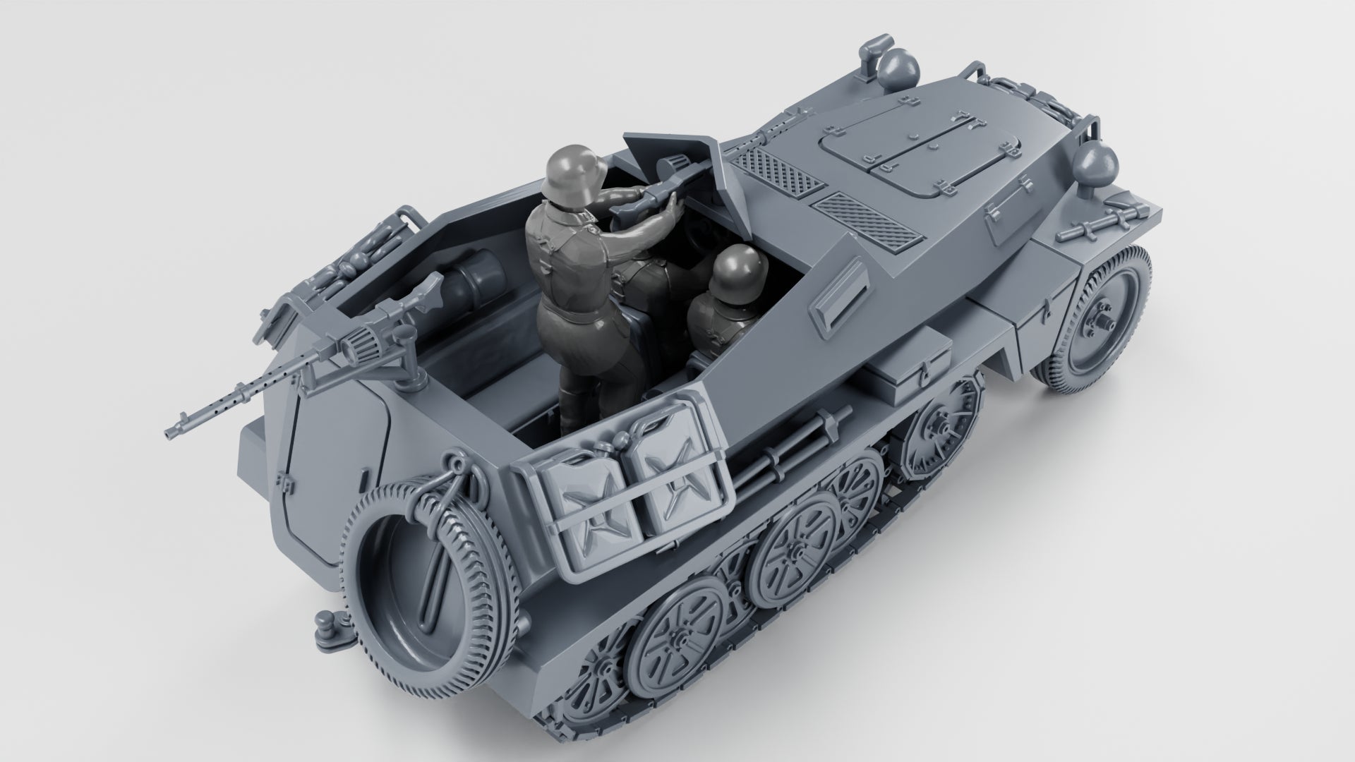 WG3D Halftrack Sd.Kfz.250/1 Leichter Schützenpanzerwagen (Germany, WW2)