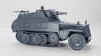 WG3D Halftrack Sd.Kfz.250/8 Leichte Schützenpanzerwagen (7.5cm kWk) (Germany, WW2)