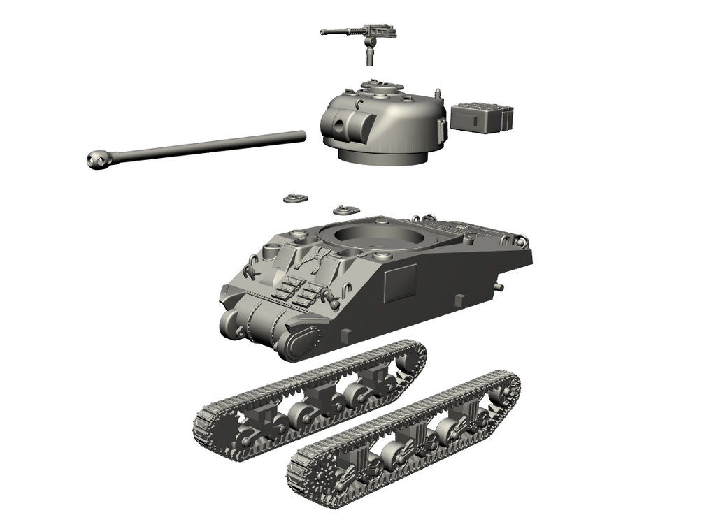 WG3D Sherman Firefly IC (UK, WW2)