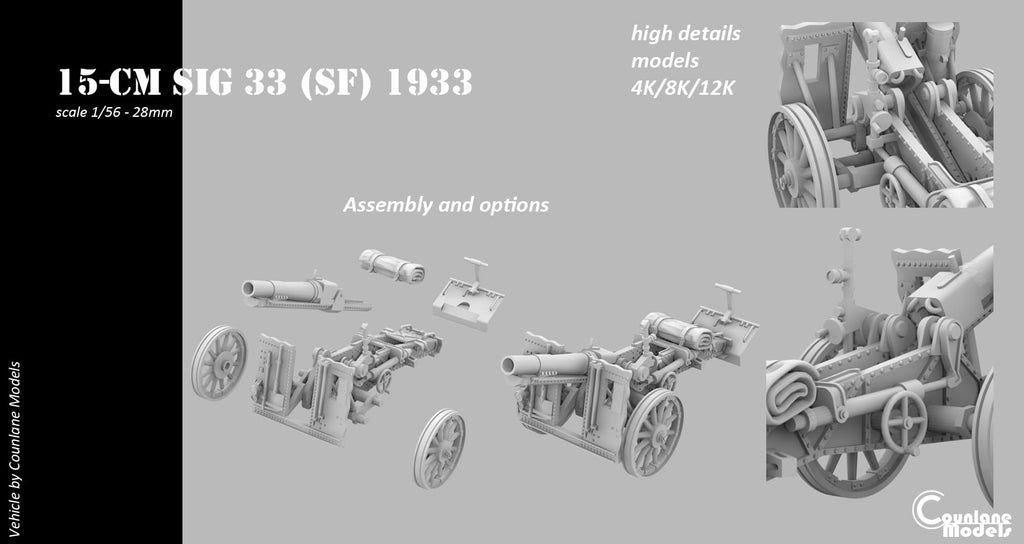 Counlane sIG 33 1933 (Germany, WW2)