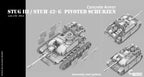 Counlane Stug III / Stuh 42 G pivoted schurzen concrete armor (Germany, WW2)