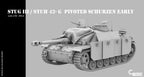 Counlane Stug III / Stuh 42 G pivoted schurzen early (Germany, WW2)