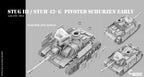 Counlane Stug III / Stuh 42 G pivoted schurzen early (Germany, WW2)