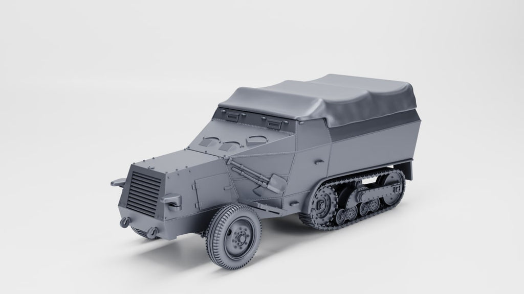 WG3D Halftrack SPW S307(f) - Ammo carrier (Germany+France, WW2)