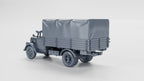 WG3D Opel Blitz 3-Tons (standard+flatbed) + mobile bunker Panzernest (Germany, WW2)