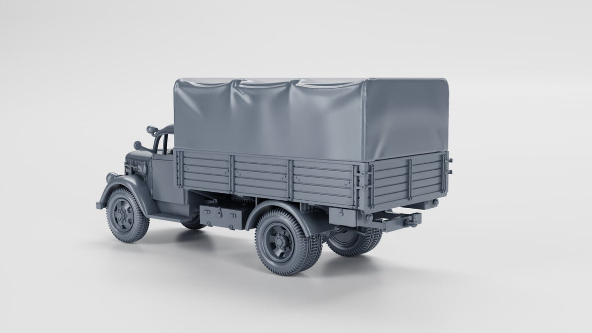 WG3D Opel Blitz 3-Tons (standard+flatbed) + mobile bunker Panzernest (Germany, WW2)