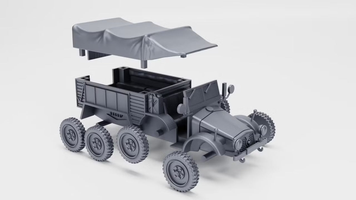 WG3D Krupp Protze 6x4 Truck (Germany, WW2)